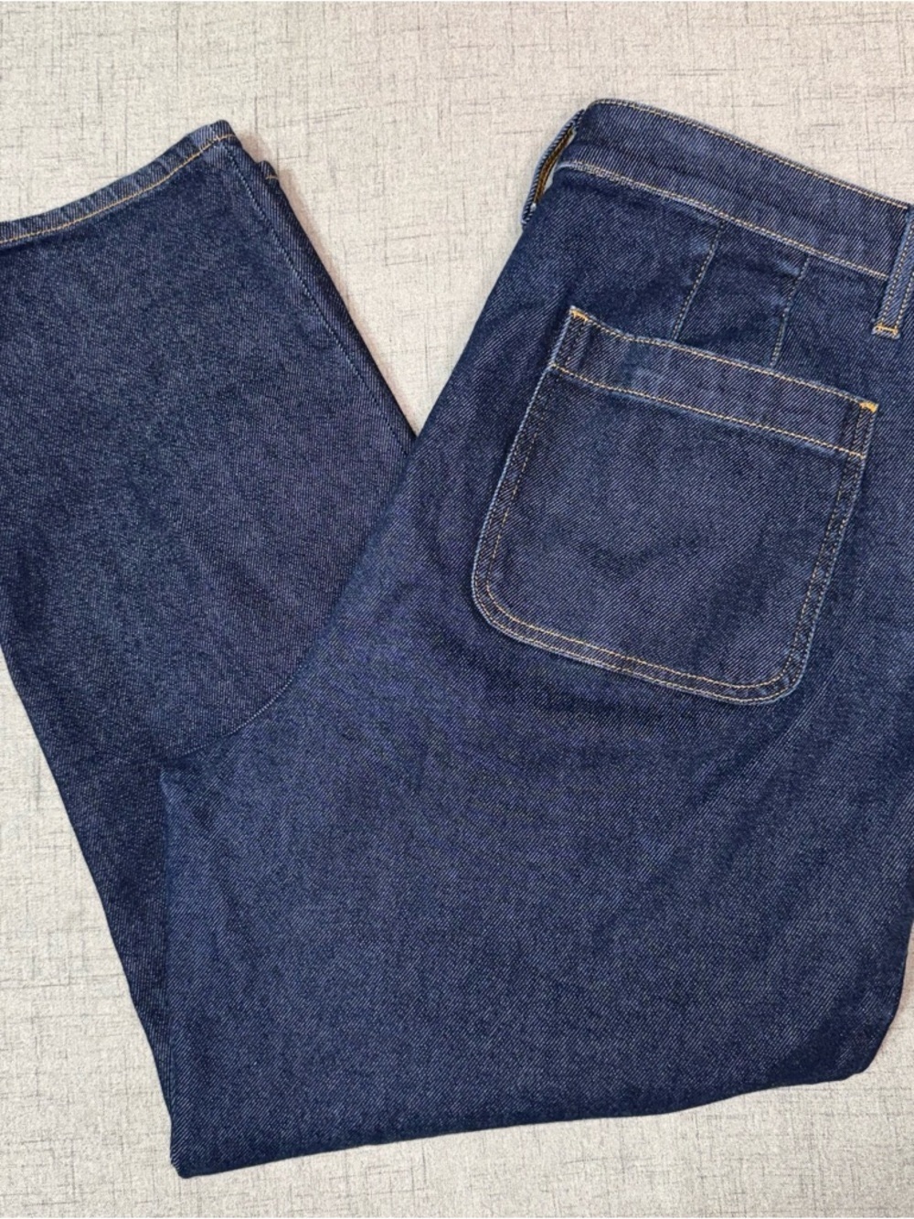 Talbots Slim Straight Ankle Jeans in Regina Wash Size 16 New - Picture 4 of 6